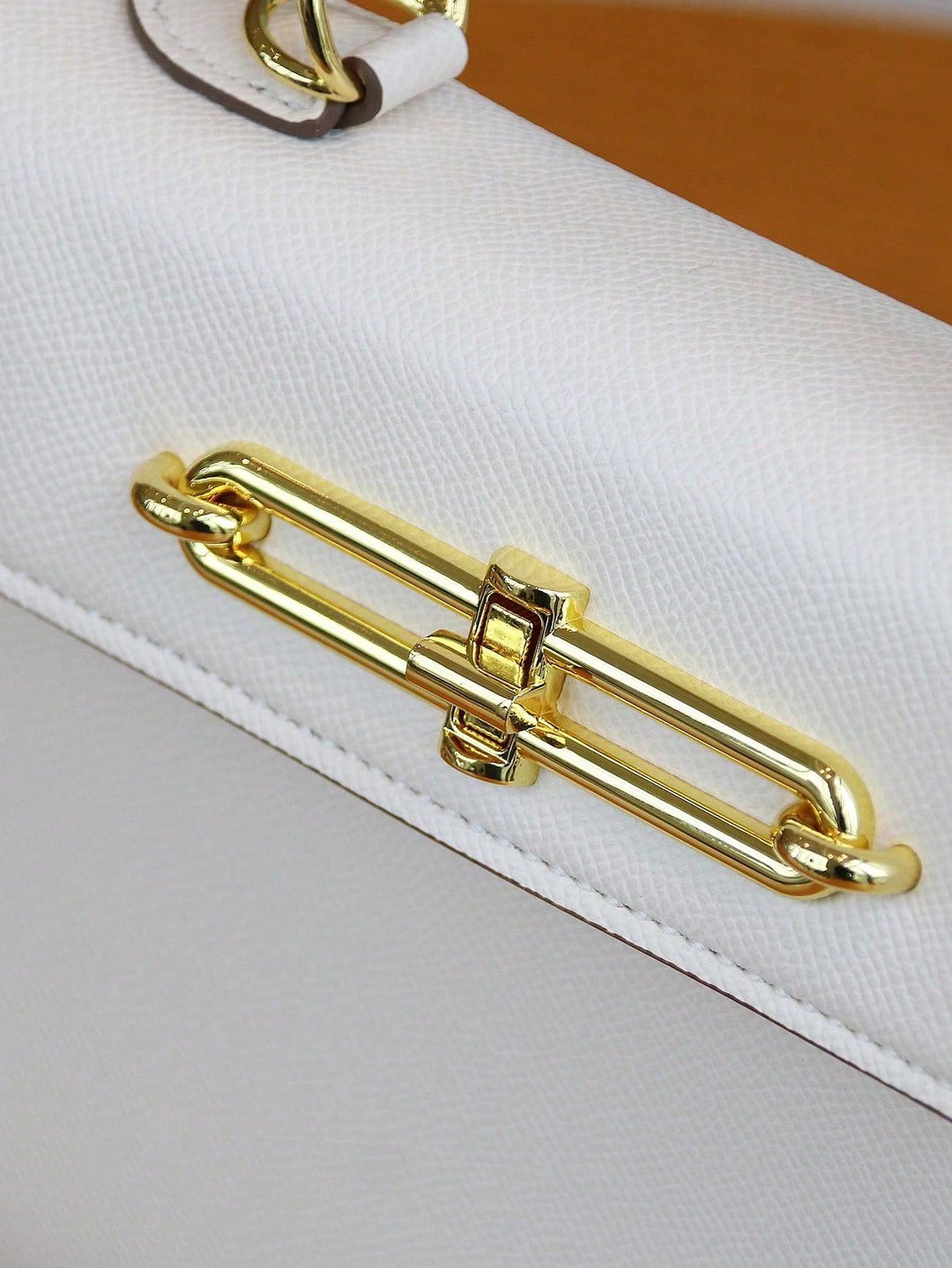 BAGS | Noir Structured Top-Handle Bag