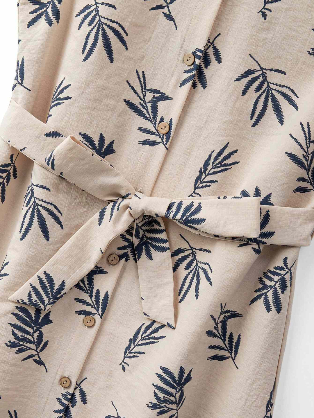 DRESS | Button Front Botanical Dress