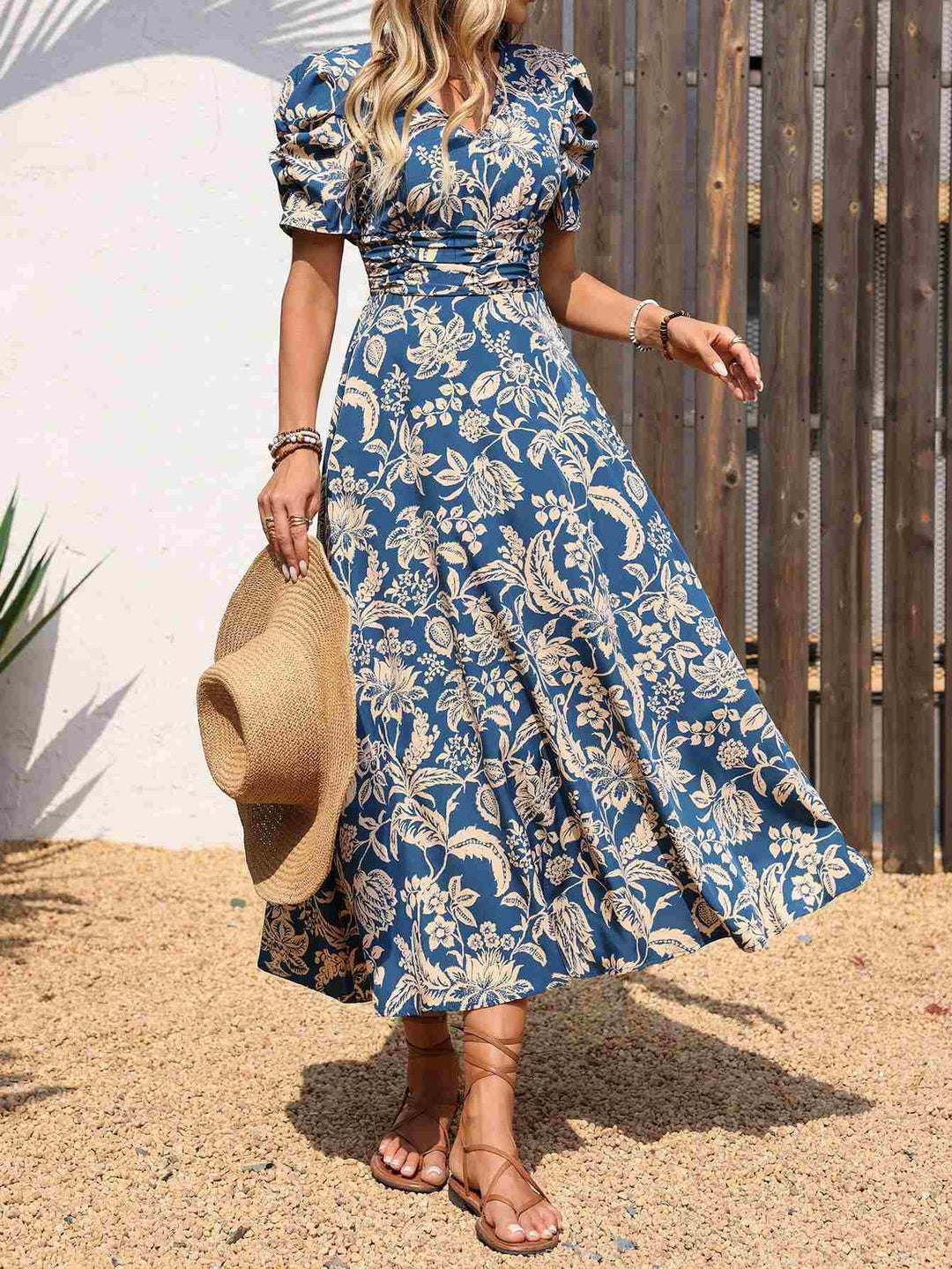 DRESS | Floral maxi dress