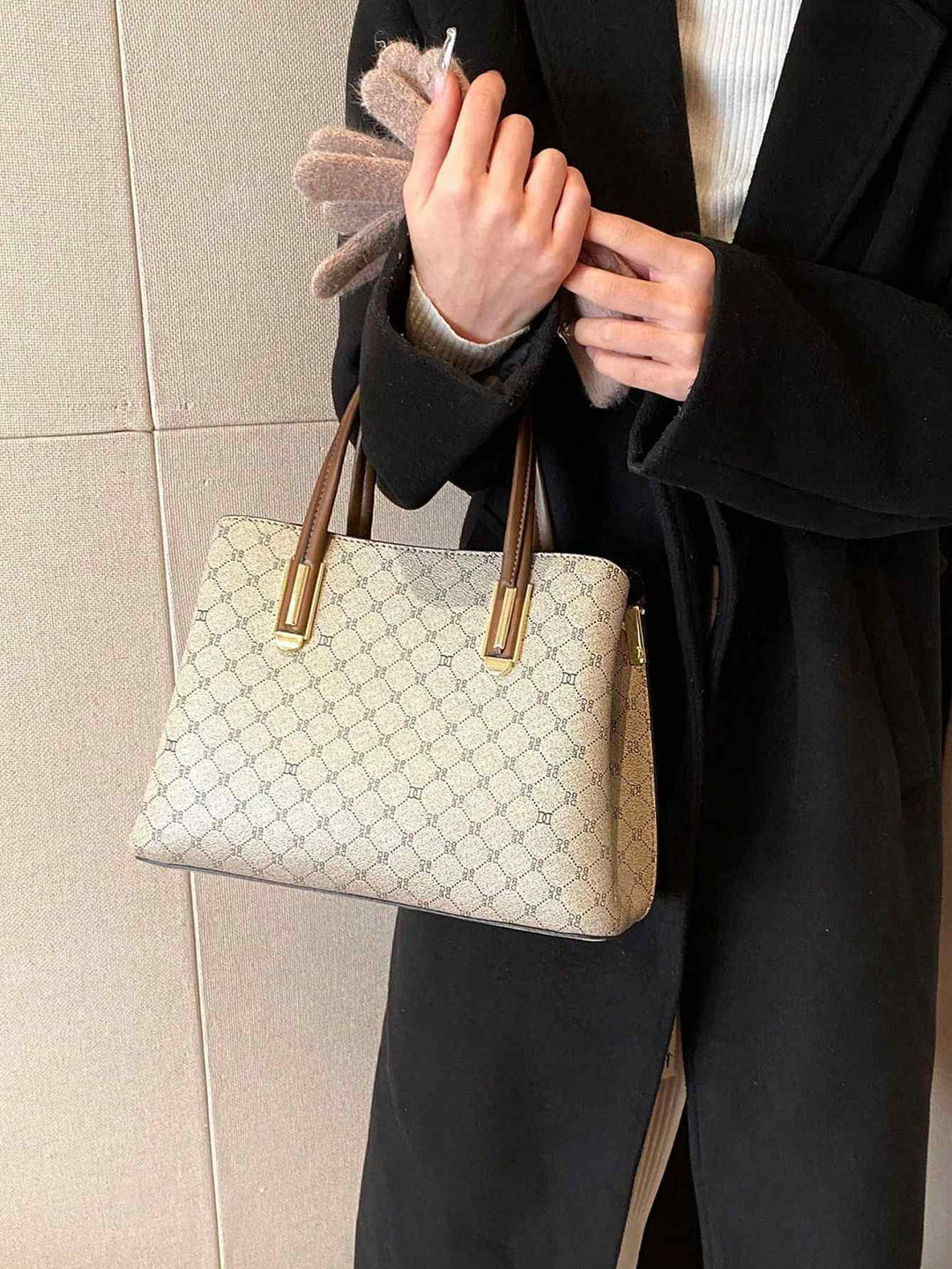 BAGS | Aveline Monogram Tote