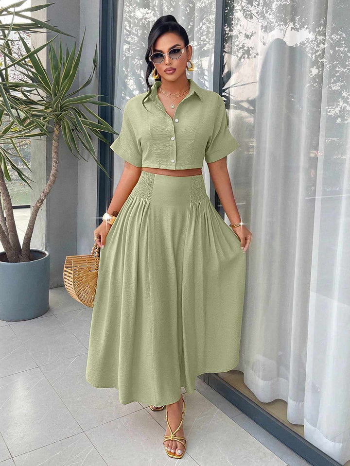 DRESS | Maxi Skirt Two-Piece Set