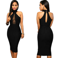 Women Sleeveless Bodycon Dress