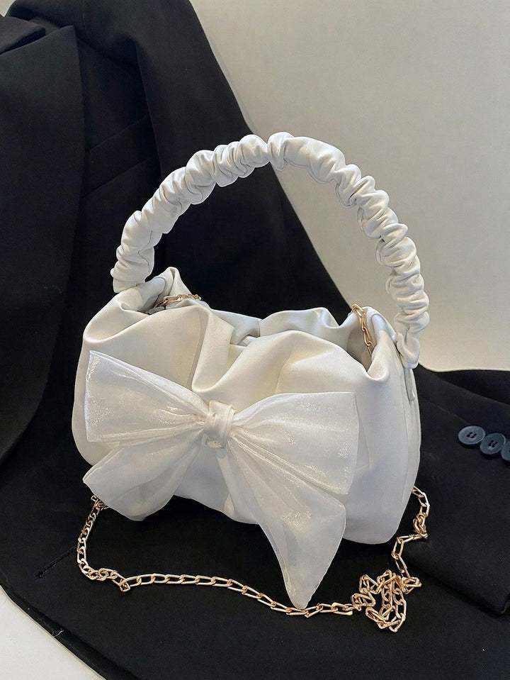 Grace Bow Shoulder Purse