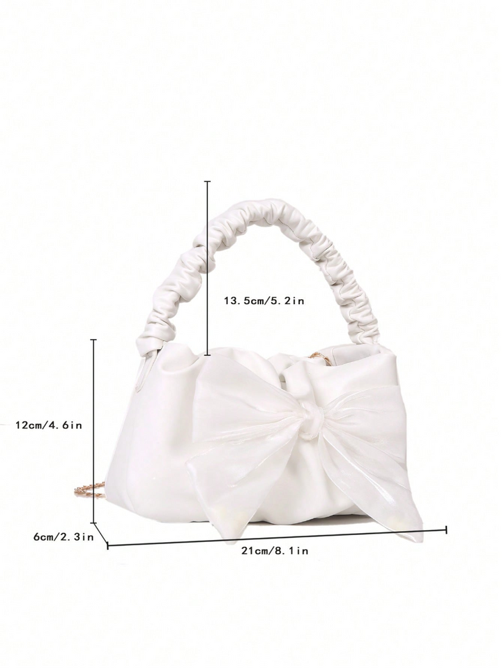 Grace Bow Shoulder Purse