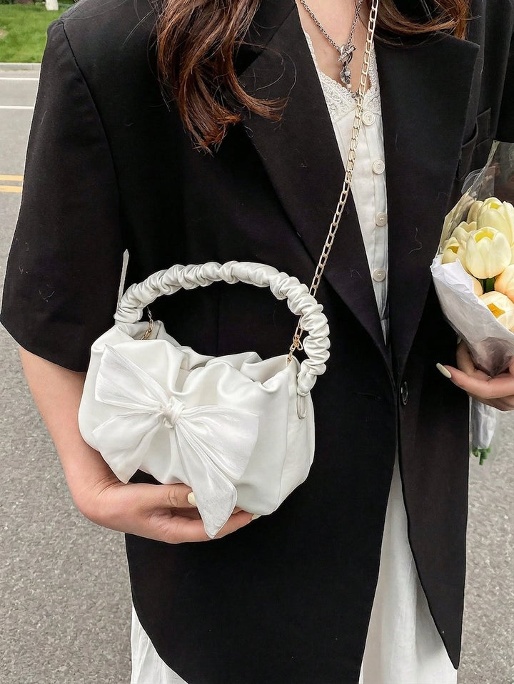 Grace Bow Shoulder Purse