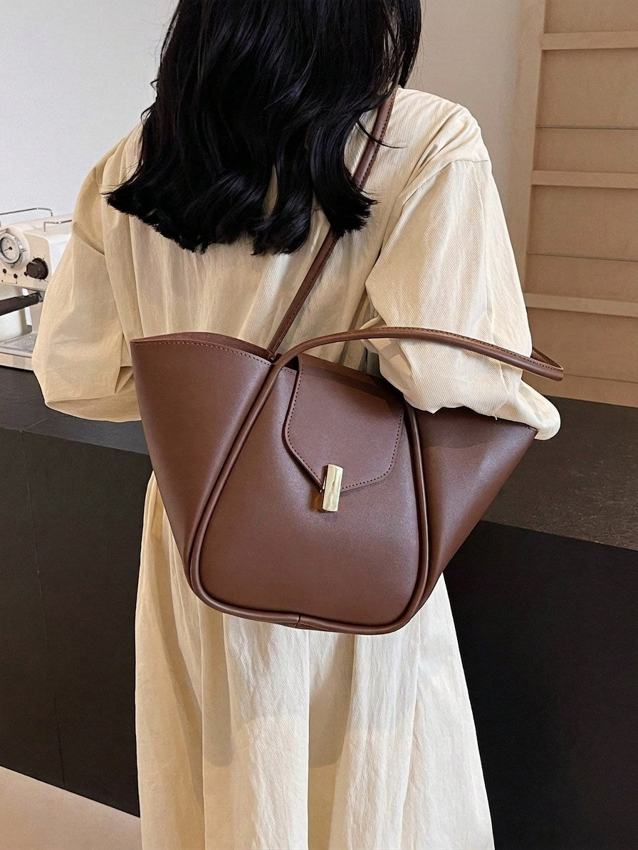 BAG|Brown Leather Tote Bag
