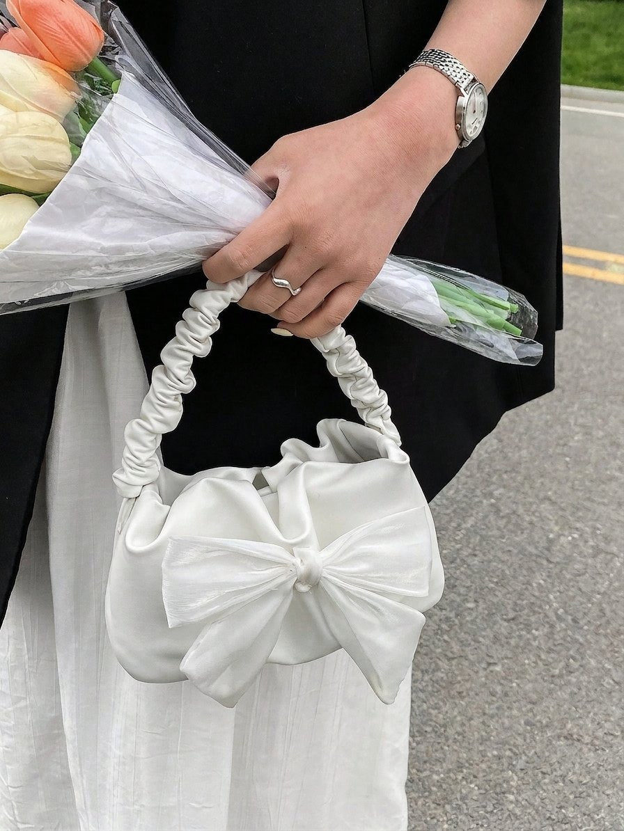 Grace Bow Shoulder Purse