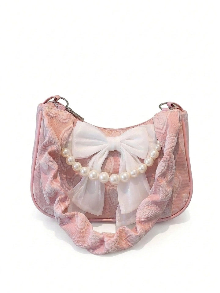 Grace Bow Shoulder Purse