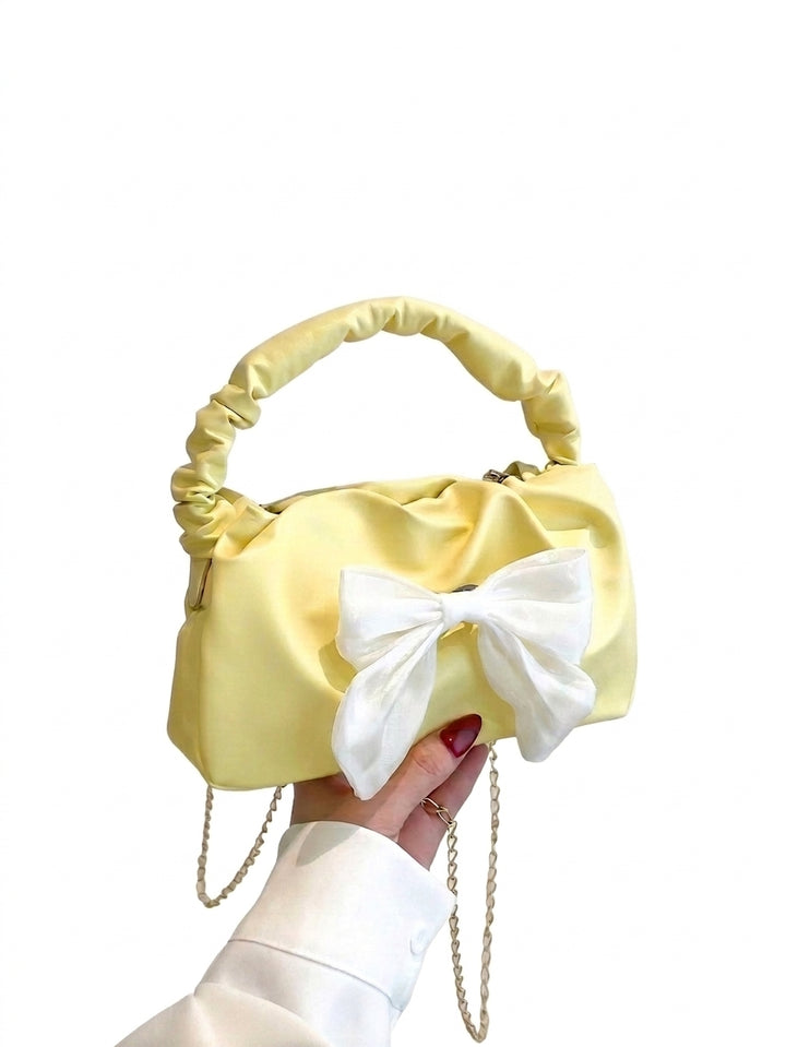 Grace Bow Shoulder Purse