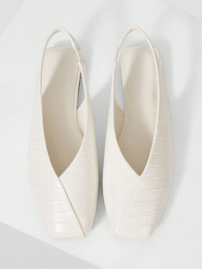 SHOES | Minimal Slingback Flats
