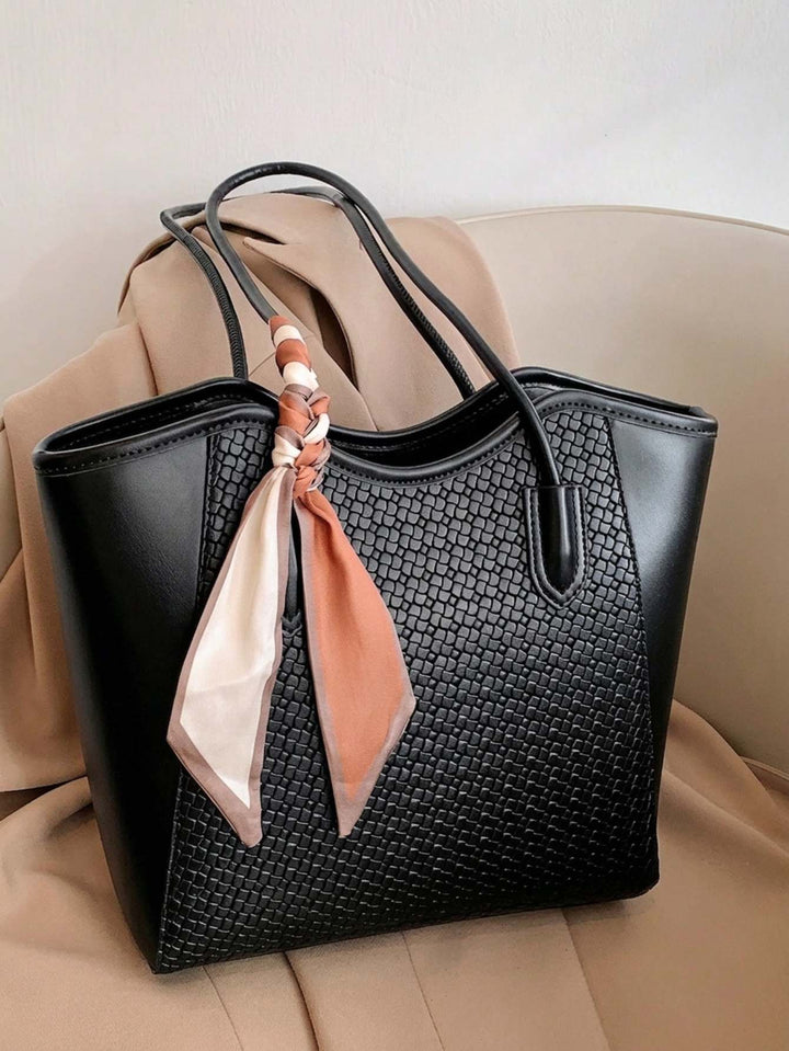 Mocha Weave Tote