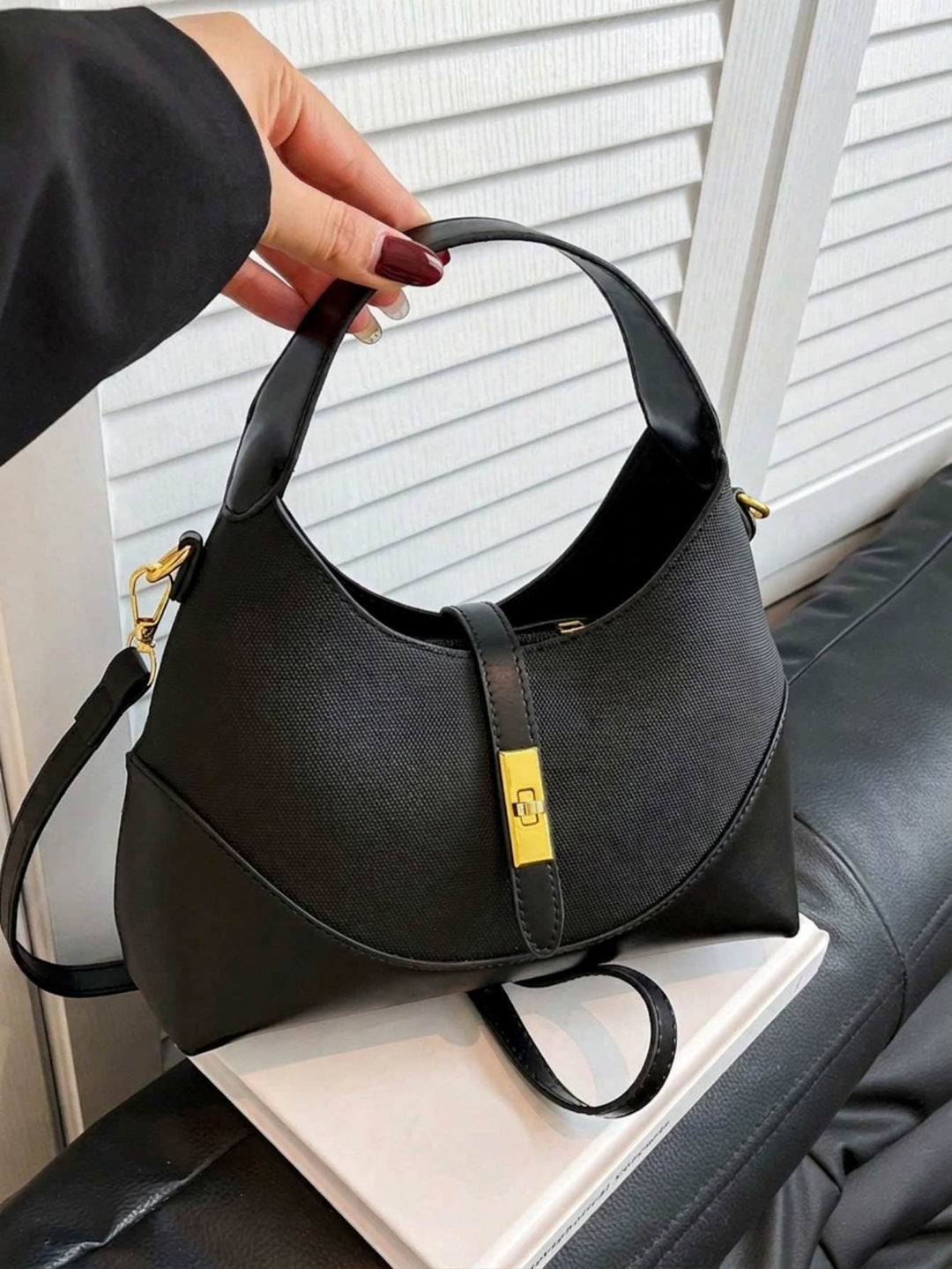 Canvas Hobo Bag