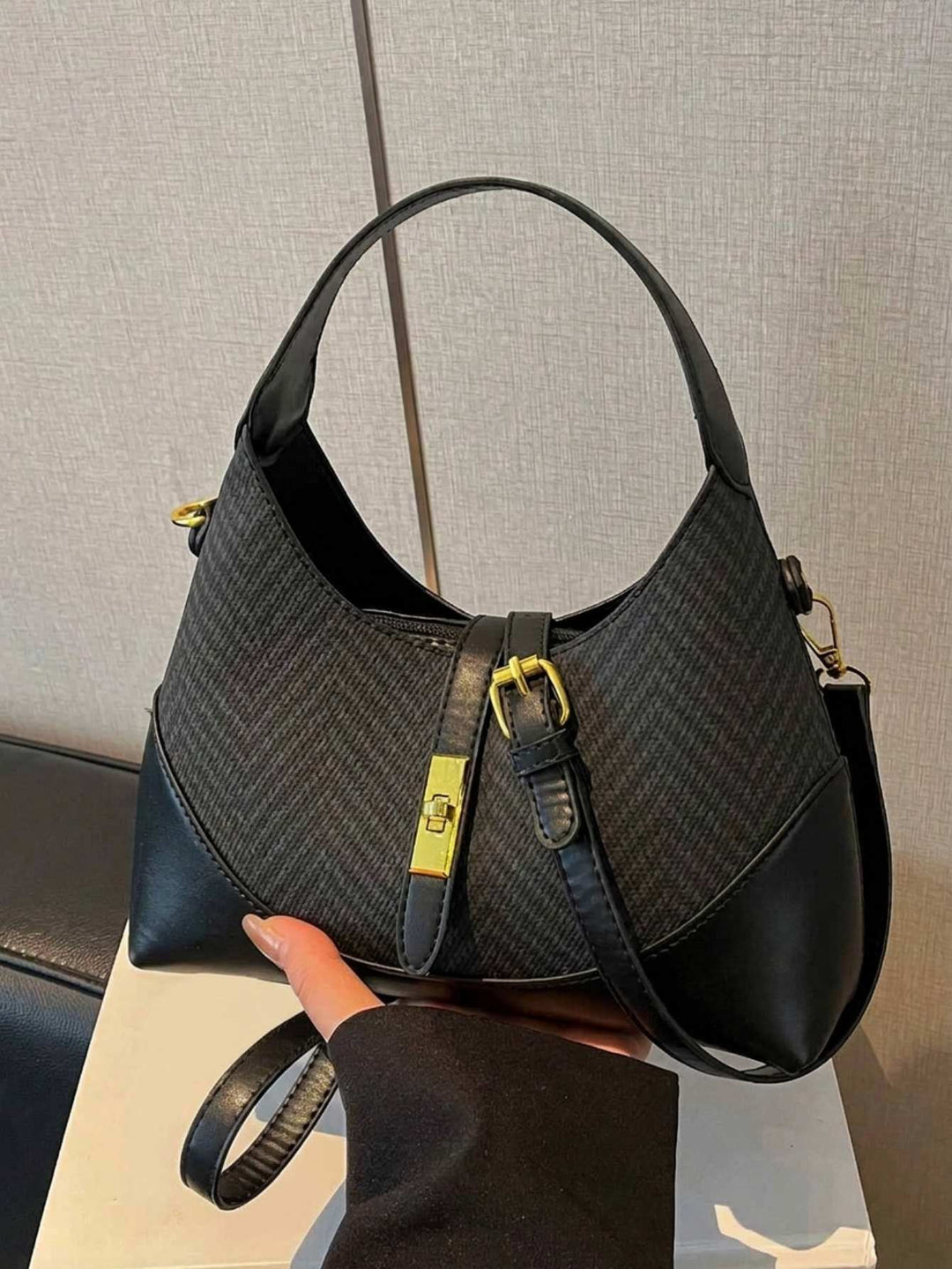 Canvas Hobo Bag