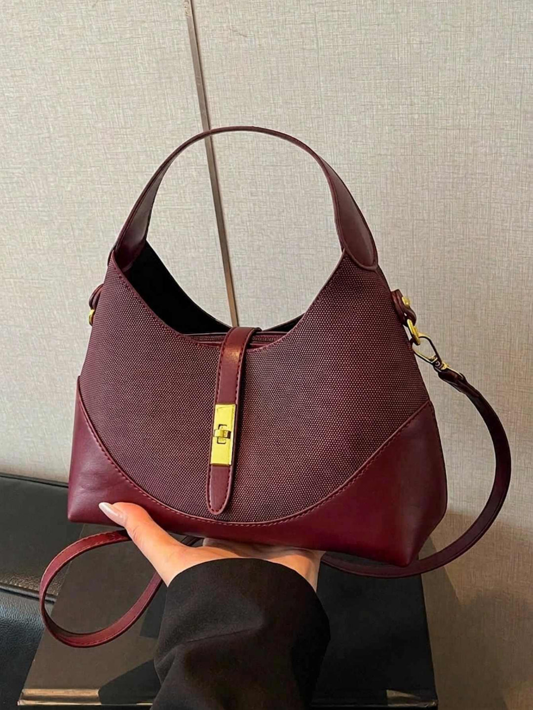 Canvas Hobo Bag