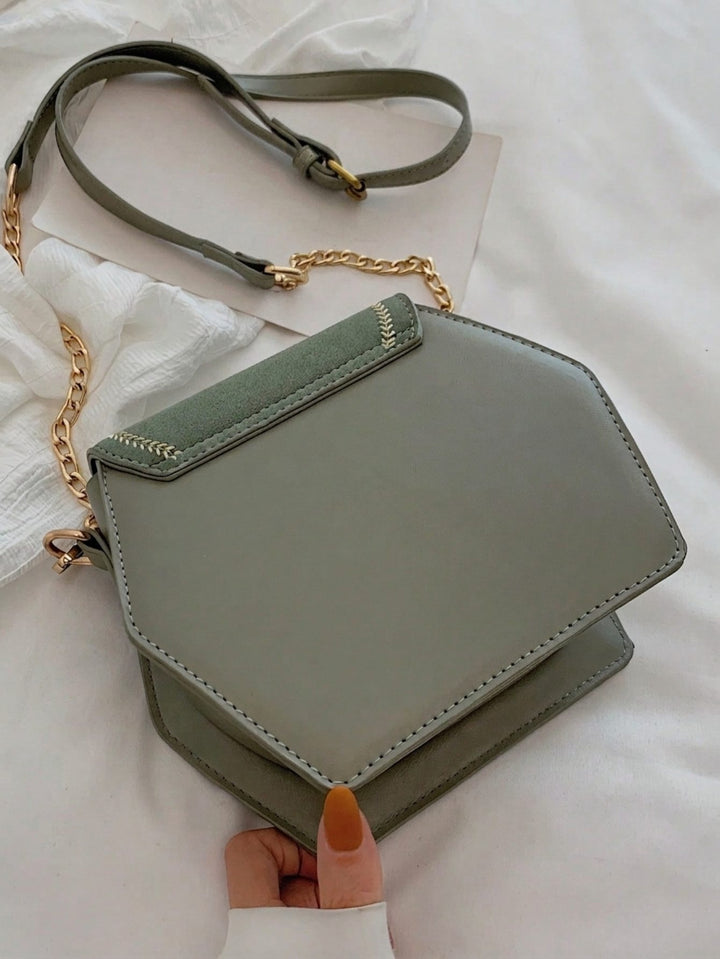 Hexagon Crossbody Bag