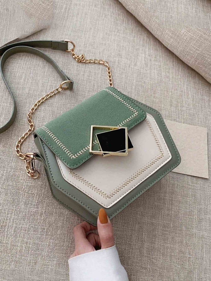 Hexagon Crossbody Bag