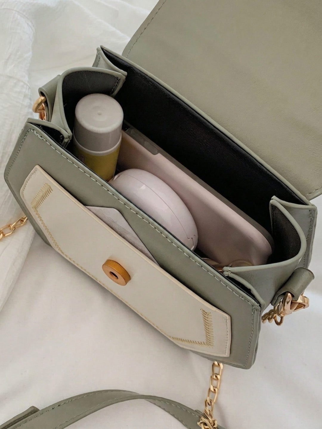 Hexagon Crossbody Bag