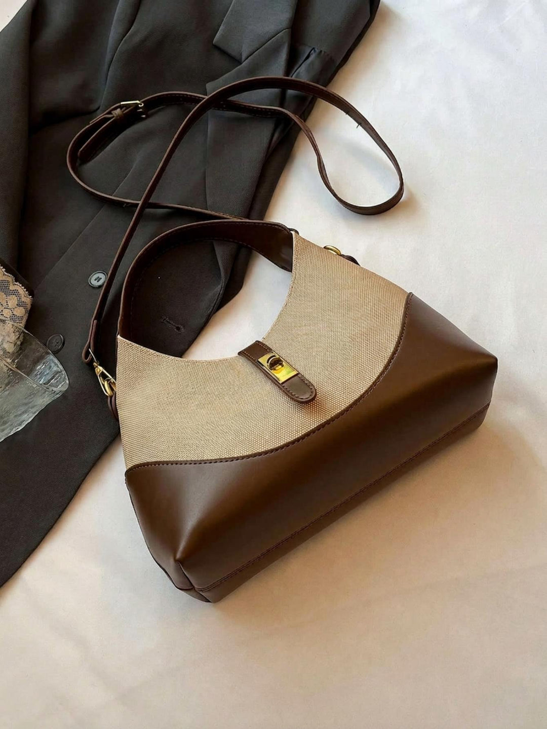Canvas Hobo Bag