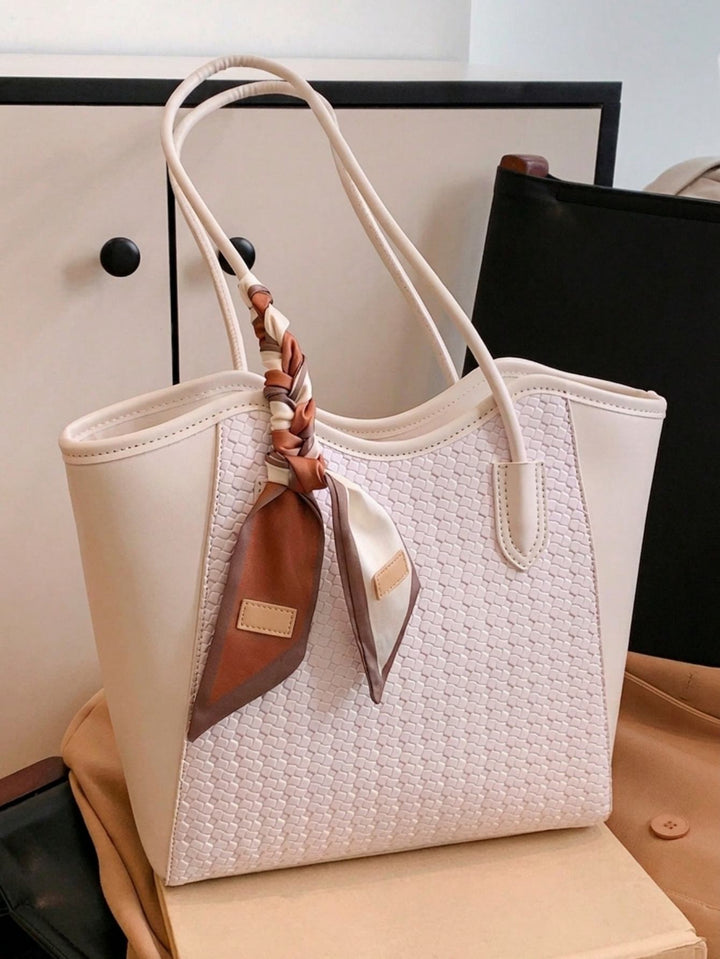 Mocha Weave Tote