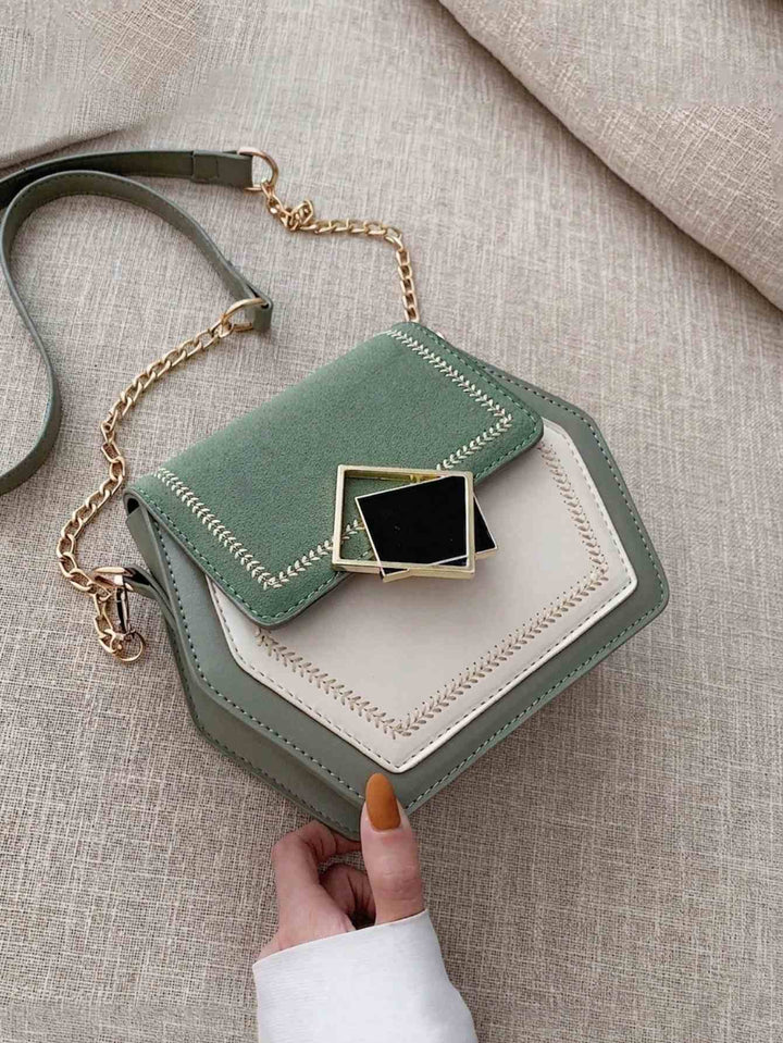 Hexagon Crossbody Bag
